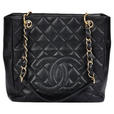 chanel black quilted caviar leather petite timeless shopping tote bag|Chanel Black Quilted Caviar Petite Timeless Tote Bag .